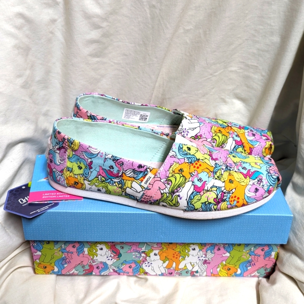 Toms My Little Pony Shoes size 7.5
